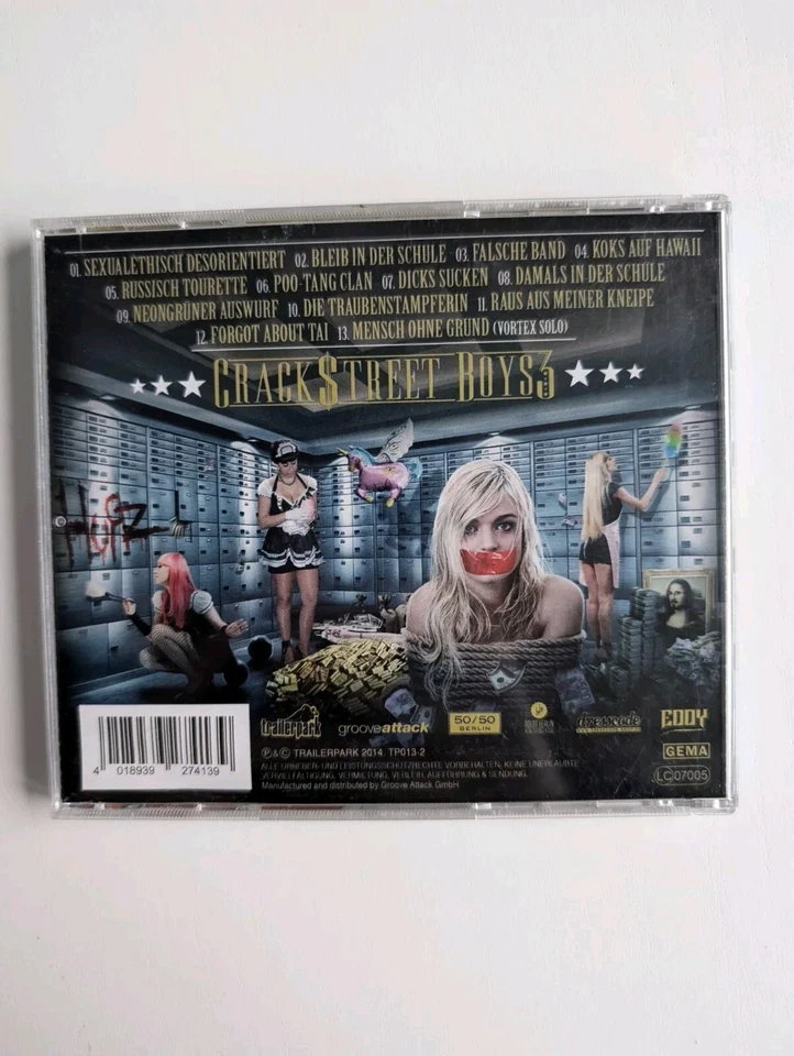 ✅ Trailerpark - Crack Street Boys 3 - Shirt L - CD - Bonus DVD - Blättchen ✅ - Bild 3 von 4