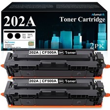 202A CF500A Black Toner 2-Pack for HP M281fdw M254dw M281cdw M280nw Printer