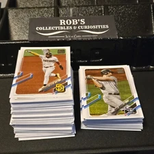 2021 Topps Series 1 Baseball - Base - #1 - 200 - Complete Your Set - You Pick