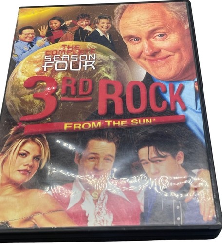 the compete season four 3rd Rock from the sun DVD English rated Tv PG READ
