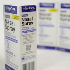 2  Boxes Top Care 12Hr EXTRA MOISTURIZING Nasal Spray Oxymetazoline Decongestant