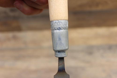 Vintage Nicholson Black Diamond Mill Bastard File - Wood Handle / 15.5” - Picture 6 of 8