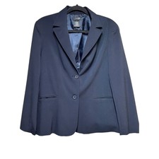East 5th Long Sleeve Sports Blazer Blue Women's Size 14