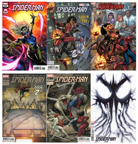 Amazing Spider-Man #88-93 SET 1st Queen Goblin 1st Chasm Adams Gleason Manna LOT