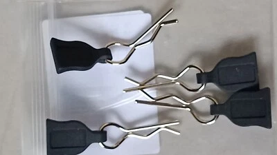 Lot de 4 Clips de Carrosserie RC 23mm pour KYOSHO TRAXXAS HPI - Photo 1/2