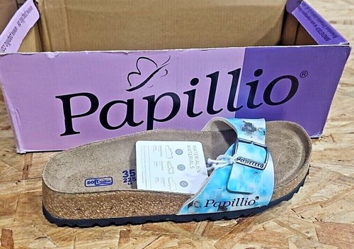Birkenstock Sandals Leather Many Models See Pictures Papillio All Sizes - Picture 9 of 29