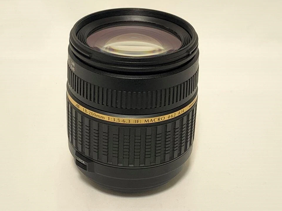 Lente asférica IF MACRO A14 TAMRON AF 18-200 mm F3,5-6,3 XR Di II LD para Nikon F Foto 2 de 2