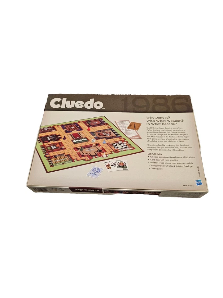 Cluedo classic detective board game. Hasbro gaming. Ages 8+. 3-6 players. - Image 2 of 4