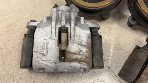GM 10 & 12 Bolt Rear Disc Brake Upgrade Kit Backing Plates Calipers Brakes 80K - Picture 6 of 12