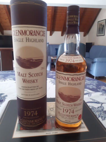 Glenmorangie Single Highland Malt Scotch Whisky Distilled only in the Year 1974  - Bild 1 von 6