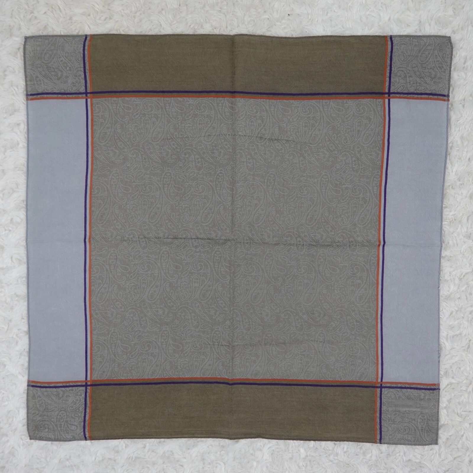 CHRISTIAN DIOR Foulard coton jacquard foulards poche carré 18,5