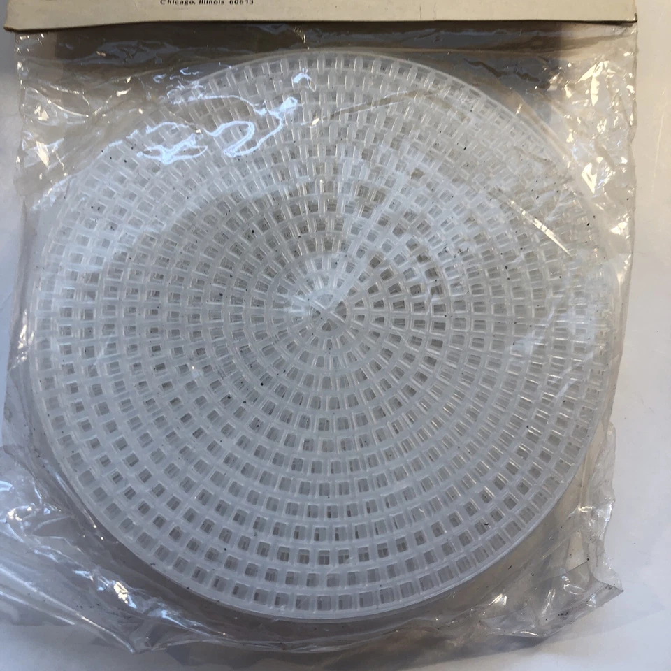 Paquete de 10 formas de lona de punta de aguja de plástico Boye Newell EZ-Count de colección círculo 7752-4 Foto 2 de 4