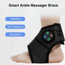 Electric Foot Ankle Massager Heating Foot Compress Vibration Relaxation Brace