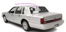 Fits: 1994-1994 Lincoln Town Car Back window Rear Window Glass - HEATED