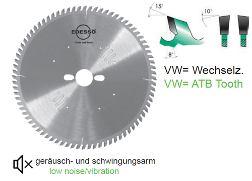 Edessö Premium HM-HW Kreissägeblatt Trennschnitt verschiende Ausführungen - Bild 106 von 183