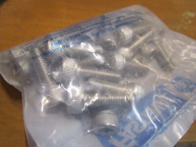 M8-1.25 x 25mm ISO 4762/DIN 912 Hex A2-70 StainlessSteel Socket Cap Screw QTY 25
