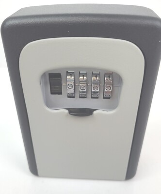 4 Digit Password Wall Mounted Safety Key Box Lock Padlock   