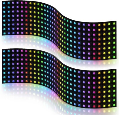 WS2812B LED Matrix Panel 8x32 256 Pixel RGB 5050 Individually Addressable DC5V