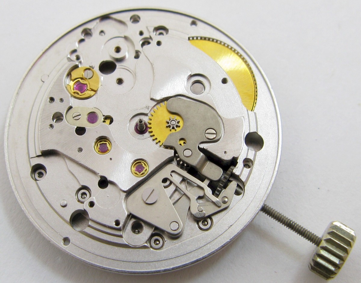Zenith 2532 PC automatic watch incomplete movement for parts
