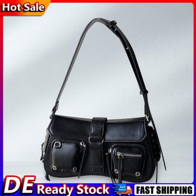 Frauen Gothic Achselhöhle Tasche Verstellbaren Riemen Retro Hobo Bag Weibliche P