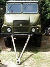Triangle remorquage Barre dépannage attelage militaire traction Berliet Renault