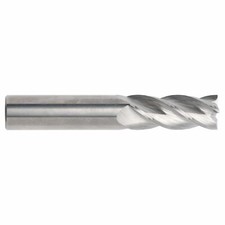 1/2" x 4 Fl x 3" OAL x 1-1/4" LOC w/ Square Corner Carbide End Mill