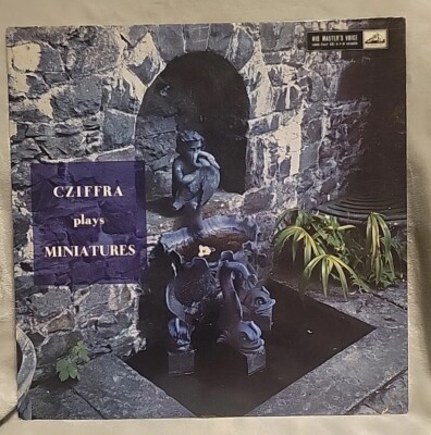 1959 ALP 1691 MONO CZIFFRA PLAYS MINIATURES  