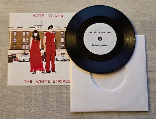 White Stripes 3" Hotel Yorba Vinyl - SUPER SELTEN einseitige Third Man Schallplatte