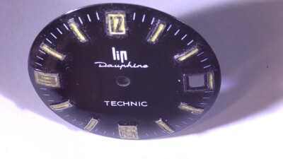 MONTRE LIP DIAM. 29.50 mm UN ANCIEN CADRAN EN METAL STOCK LIP