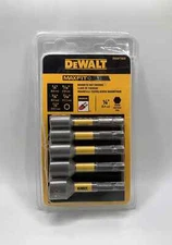 DeWALT MAXFIT ULTRA MAGNETIC NUT DRIVER SET 1/4",5/16",3/8",7/16",1/2"-BRAND NEW