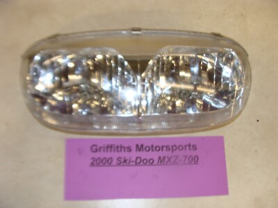 2000 SKI DOO MXZ 700 ZX chassis oem headlight w bulbs adjuster