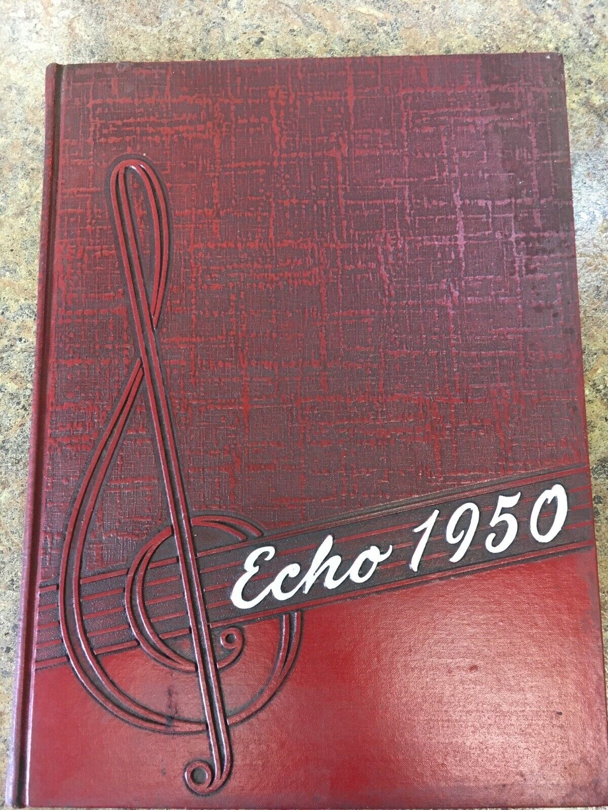 1950 Curwensville High School, Curwensville, PA Yearbook, Echo, No