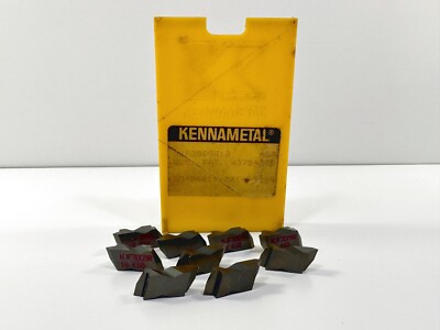 KENNAMETAL NJF3009R18 New Carbide Inserts Grade K68 9pcs
