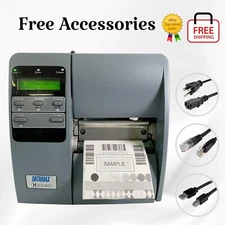 TESTED Datamax DMX-M-4208 Direct Thermal Label Printer USB LAN Serial Parallel