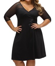 Women's Plus Size Sugar and Spice Dress - (USA XL), (USA XXL)