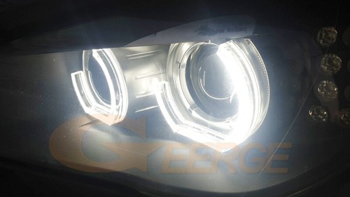 For BMW 7 Series F01 F02 F03 F04 Crystal DTM Style Led Angel Eyes Kit Halo Rings - Bild 32 von 33