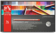 Caran d'Ache Luminance 6901 76 Colour Pencil Set Paper Box Creative Art Material