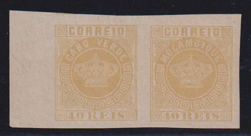 E3555: Cape Verde #13c Mint Pair, OG, NH, UNPRICED!