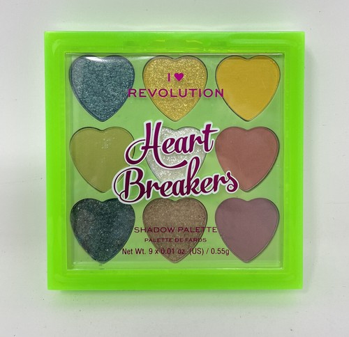 I Heart Revolution Breakers Eye Shadow Palette Valentine’s Day Gift Makeup NEW - Picture 2 of 3