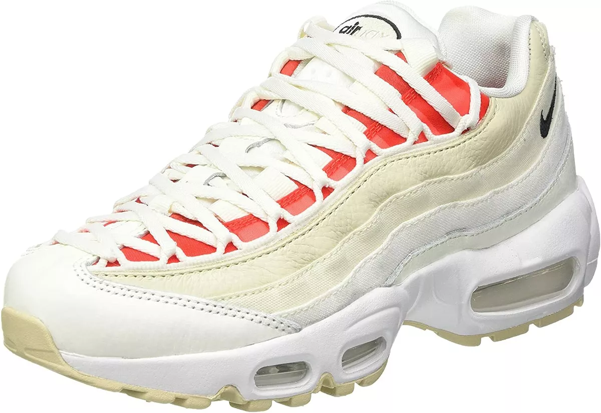 Giv rettigheder Intermediate industri Nike Air Max 95 White Double Lace Edition Low Top Sneakers Shoes Women Size  SALE | eBay