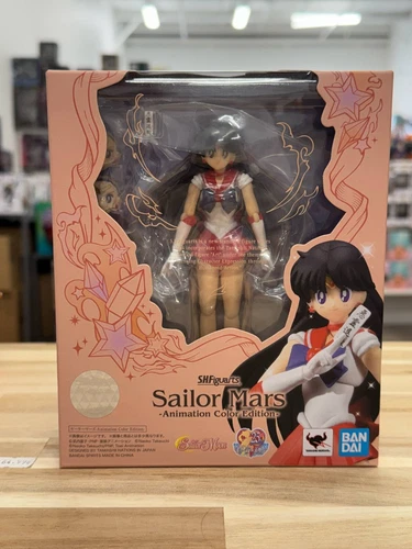 Bandai Tamashii Sailor Moon SH Figuarts Sailor Mars Animación Edición Color