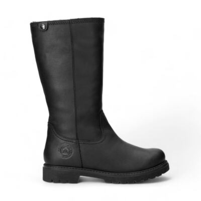 Panama Jacks Damen Schwarz Bambina B60 Leder Hohe Stiefel