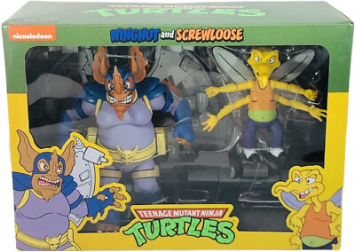 Wingnut and Screwloose 2-Pack Teenage Mutant Ninja Turtles TMNT Figur NECA