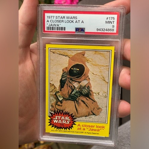 1977 Star Wars #175 A Closer Look At A Jawa PSA 9 - Picture 4 of 5
