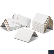 Cardboard Edge Protectors 2 x 2 x 3 Inch White 0.120 Inch 200 Pack