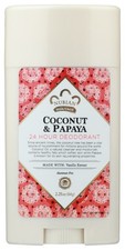 Nubian Heritage 24 Hour Deodorant Stick Coconut  Papaya 2.25 Oz 1 Pack
