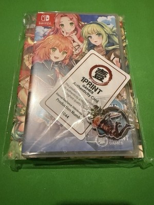New, Sealed! Eternal Radiance - Nintendo Switch 1Print Games Limited Edition
