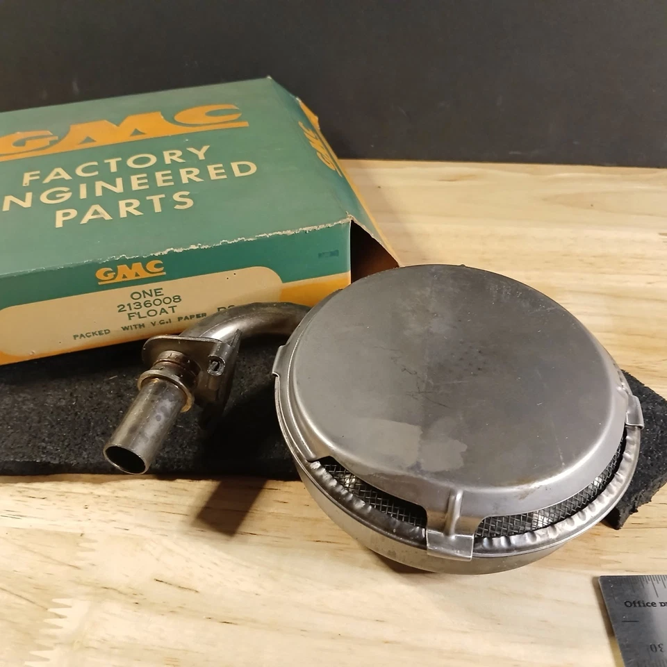 Camión GMC 1948-1961 flotador de aceite D8 #2136008 nuevo de fábrica OEM gasolina Foto 2 de 3