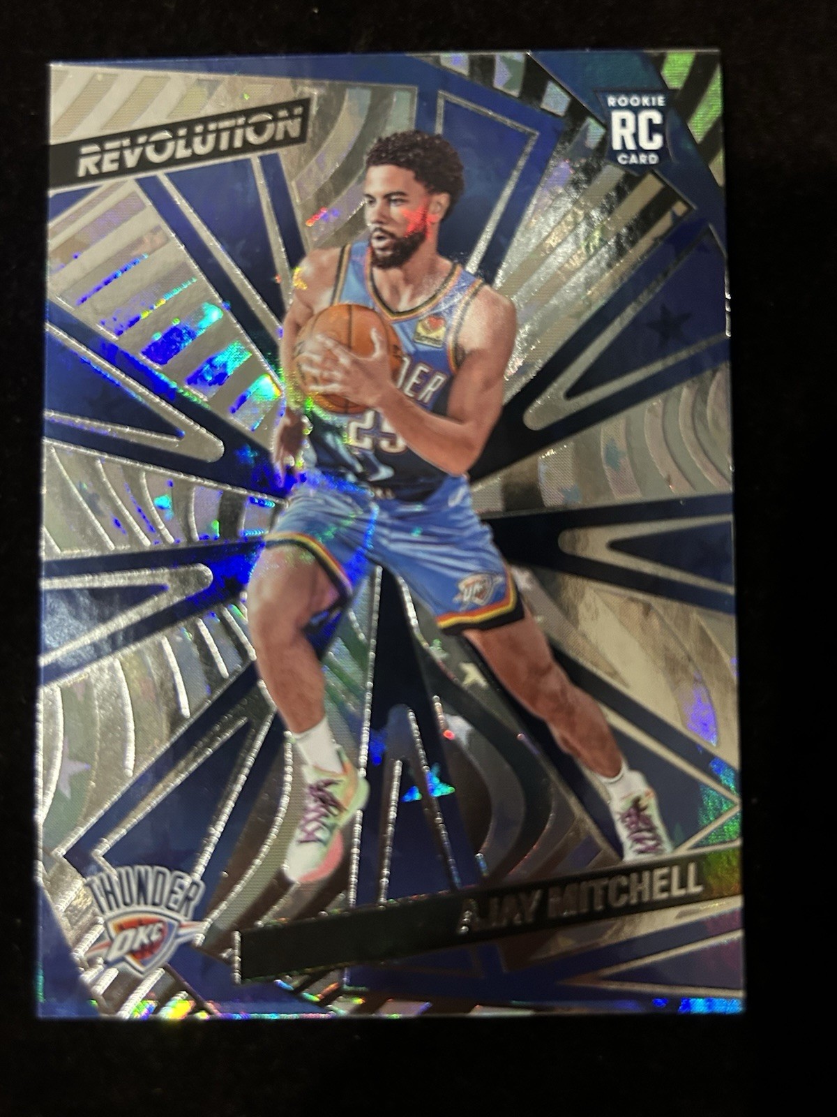 2024-25 Panini Revolution - Rookies Ajay Mitchell #122 Astro (RC)