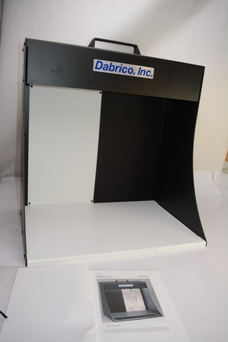Dabrico DIH-15 Manual Inspection Hood | 19" Light | 2022 Model Pharmaceutical